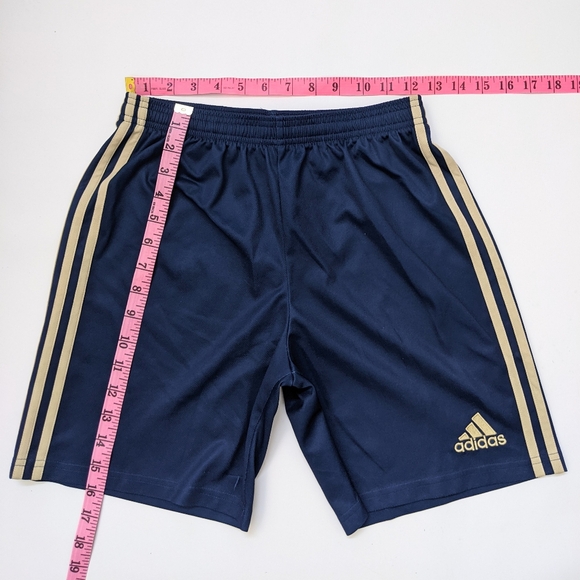 Adidas gold stripes navy active shorts, boy's 15-16 years - Picture 4 of 4
